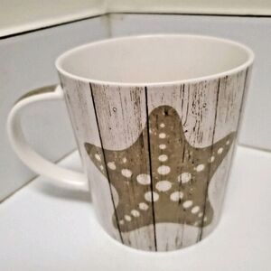 Paula Scaletta 12 Oz Coffee Mug Star Fish Motif PPD Paper Products Design